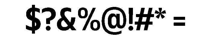 Plang NarrowSemiBold Instance Font OTHER CHARS