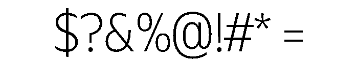 Plang NarrowThin Instance Font OTHER CHARS
