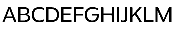 Plang SemiExpanded Instance Font UPPERCASE