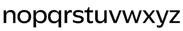 Plang SemiExpanded Instance Font LOWERCASE