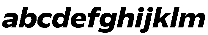Plang SemiExpandedBoldItalic Instance FONT