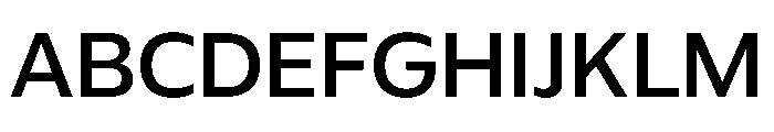 Plang SemiExpandedMedium Instance Font UPPERCASE