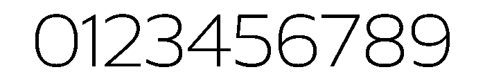 Plang SemiExpandedThin Instance Font OTHER CHARS