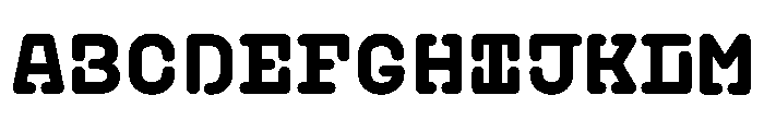 PlasticChain Black Font UPPERCASE