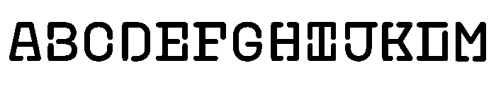 PlasticChain Medium Font UPPERCASE