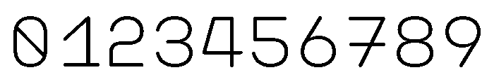 PlasticChain PlasticVAR Light Simple Instance Font OTHER CHARS