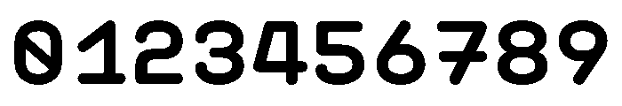 PlasticSimple Bold Font OTHER CHARS