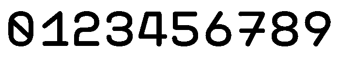PlasticSimple Medium Font OTHER CHARS