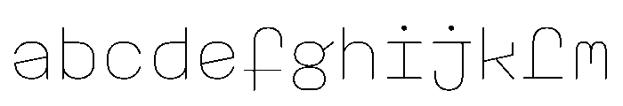 PlasticSimple Thin FONT