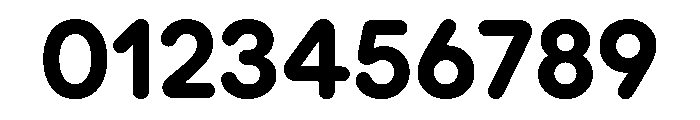 Plastik Bold Instance Font OTHER CHARS