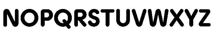 Plastik Bold Instance Font UPPERCASE