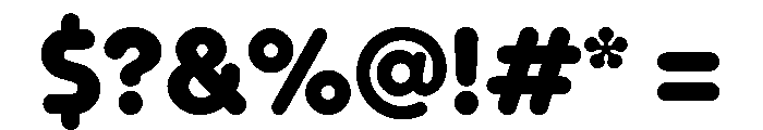 Plastik ExtraBold Instance Font OTHER CHARS