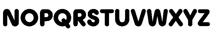 Plastik ExtraBold Instance Font UPPERCASE