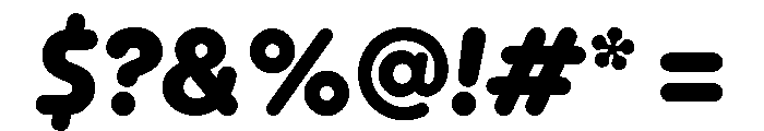 Plastik ExtraBoldItalic Instance Font OTHER CHARS