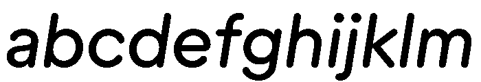 Plastik Italic Instance FONT