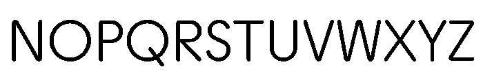 Plastik Light Instance Font UPPERCASE