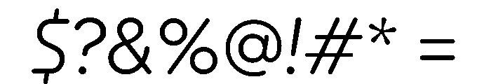 Plastik LightItalic Instance Font OTHER CHARS