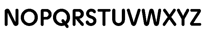 Plastik Medium Font UPPERCASE
