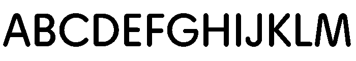 Plastik Regular Instance Font UPPERCASE