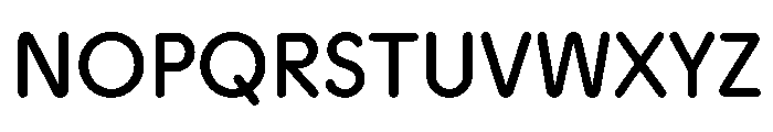 Plastik Regular Instance Font UPPERCASE