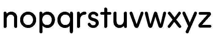 Plastik Regular Instance Font LOWERCASE