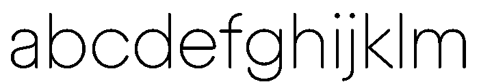 Plastik Thin Instance FONT