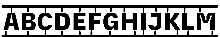 PlastiqueFrame ExtraBold Font UPPERCASE
