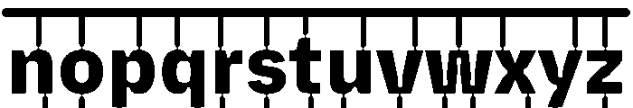 PlastiqueFrame ExtraBold Font LOWERCASE