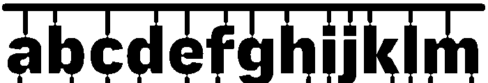 PlastiqueFrame Heavy FONT