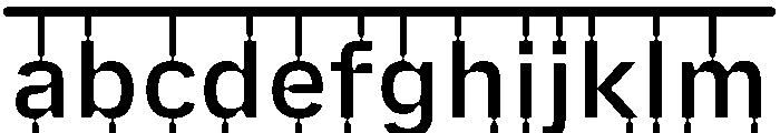 PlastiqueFrame Regular FONT