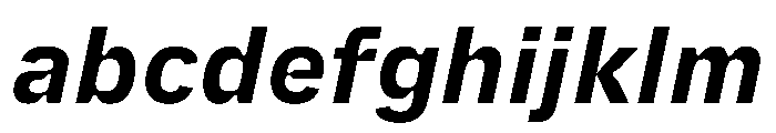 PlastiqueSans BoldItalic FONT