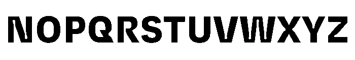 PlastiqueSans ExtraBold Font UPPERCASE