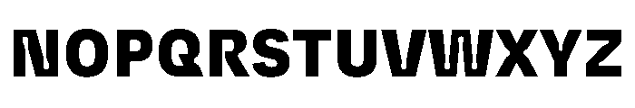 PlastiqueSans Heavy Font UPPERCASE