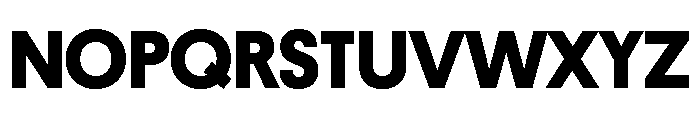 Platform Bold Font UPPERCASE