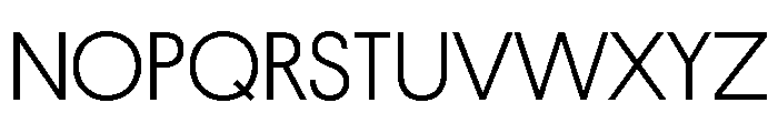 Platform Light Font UPPERCASE
