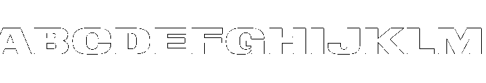 Play0323 Bold Regular Webfont Font UPPERCASE