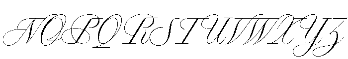 Playground Extralight Font UPPERCASE