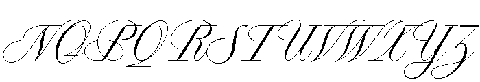 Playground Light Font UPPERCASE