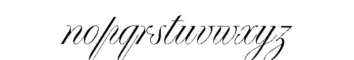 Playground Light Font LOWERCASE
