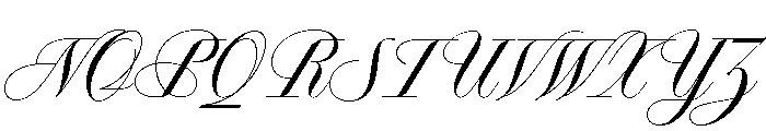 Playground Medium Font UPPERCASE