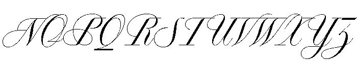 Playground Regular Font UPPERCASE