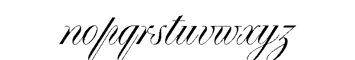 Playground Regular Font LOWERCASE