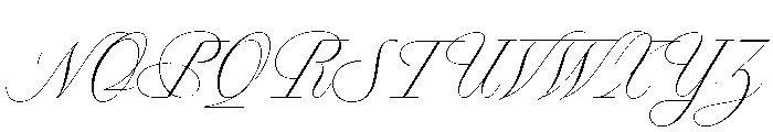 Playground Thin Font UPPERCASE