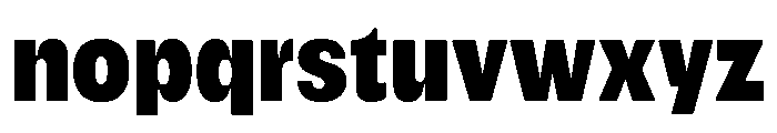 Please Black Font LOWERCASE