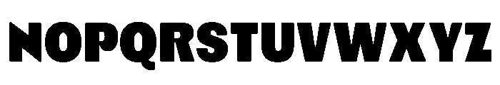Please Heavy Font UPPERCASE
