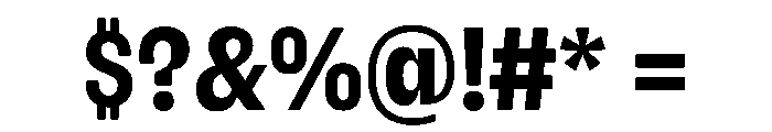 Please Medium Font OTHER CHARS