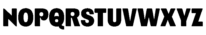 PleaseDisplay Black Font UPPERCASE