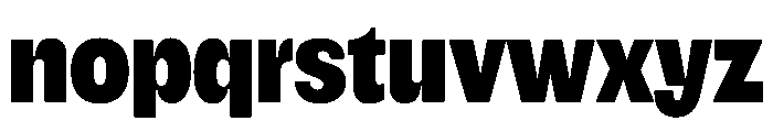 PleaseDisplay Black Font LOWERCASE