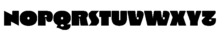 PleasePoster Jumbo Instance Font UPPERCASE