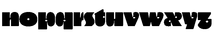 PleasePoster Jumbo Instance Font LOWERCASE